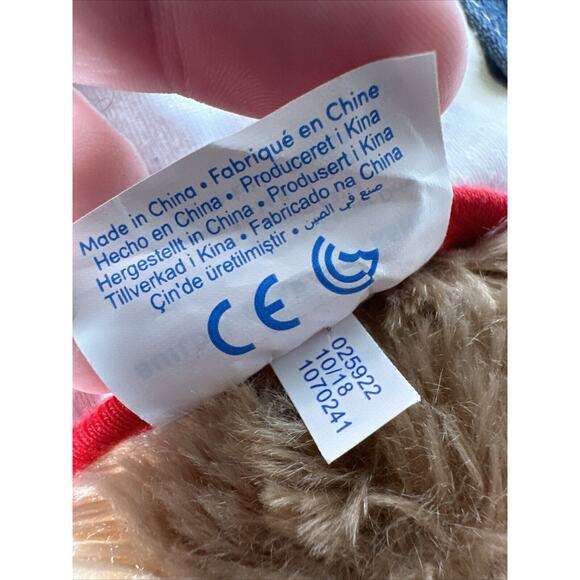 Build-A-Bear 16” Bear With Sound And Minions Shirt And Overalls BAB - Picture 8 of 14